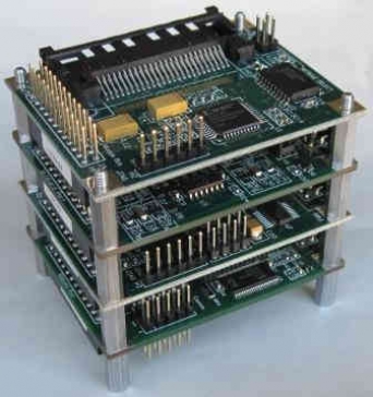 Stacking I/O Boards ease instrument design and development