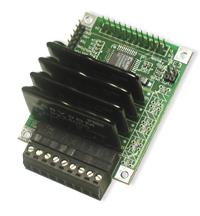 I/O interface board contains optically isolated AC Solid State Relays using Crydom AC solid state relay modules