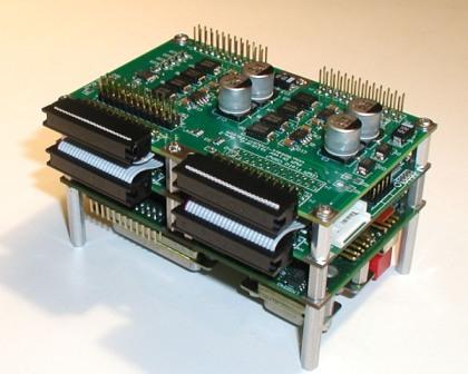 PWM Driver Wildcard mounted on a PDQ Board and Docking Panel
